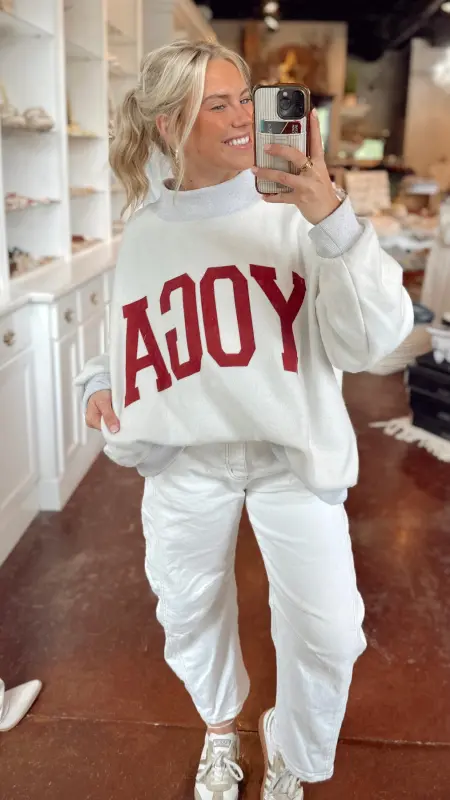 The Yogalates Mock Neck Pullover